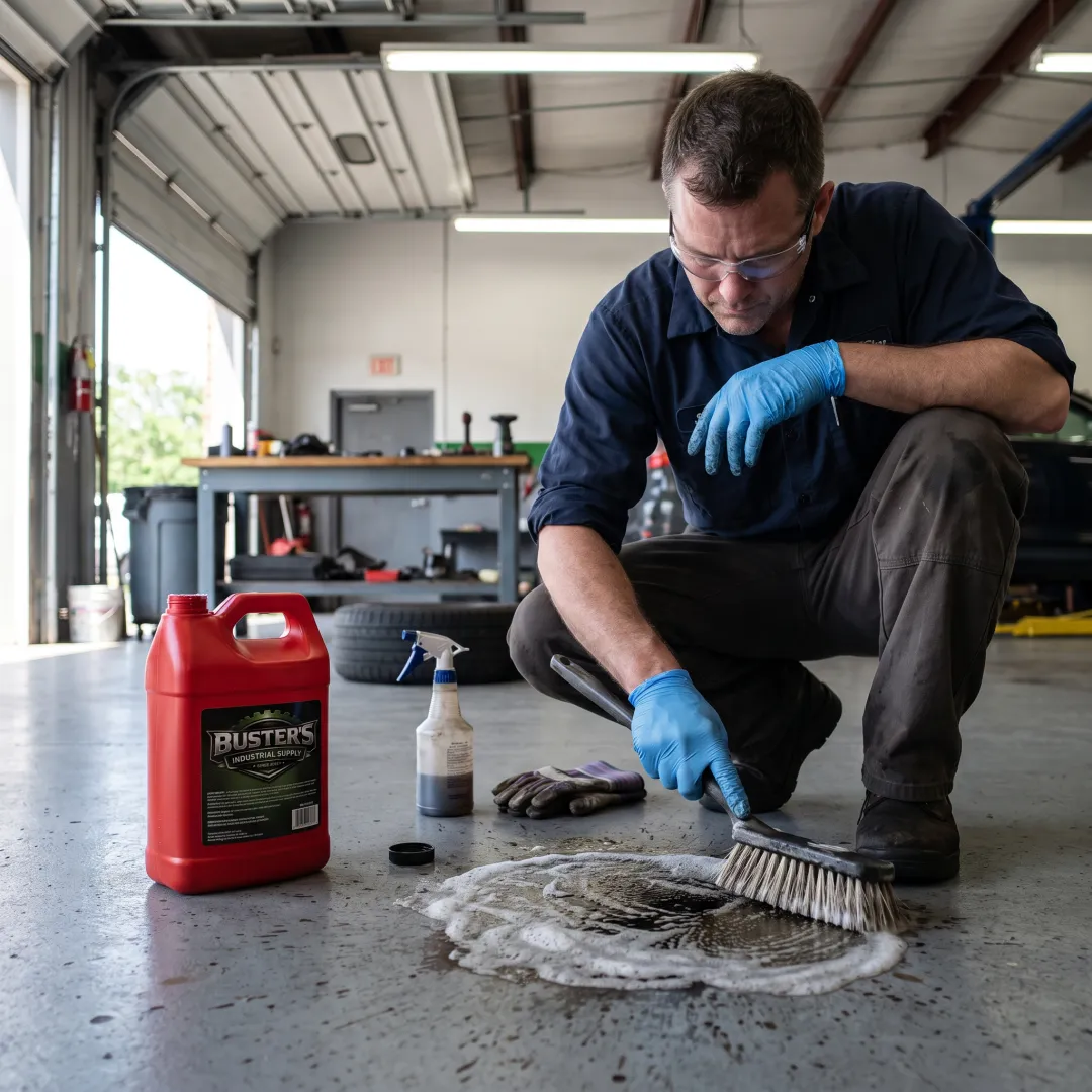 Concrete Stain Remover for Cleaning Stained Concrete
