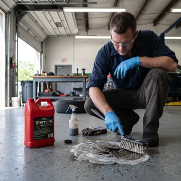 Concrete Stain Remover for Cleaning Stained Concrete