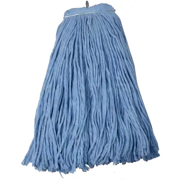 Blue Wet Cotton Mop Heads