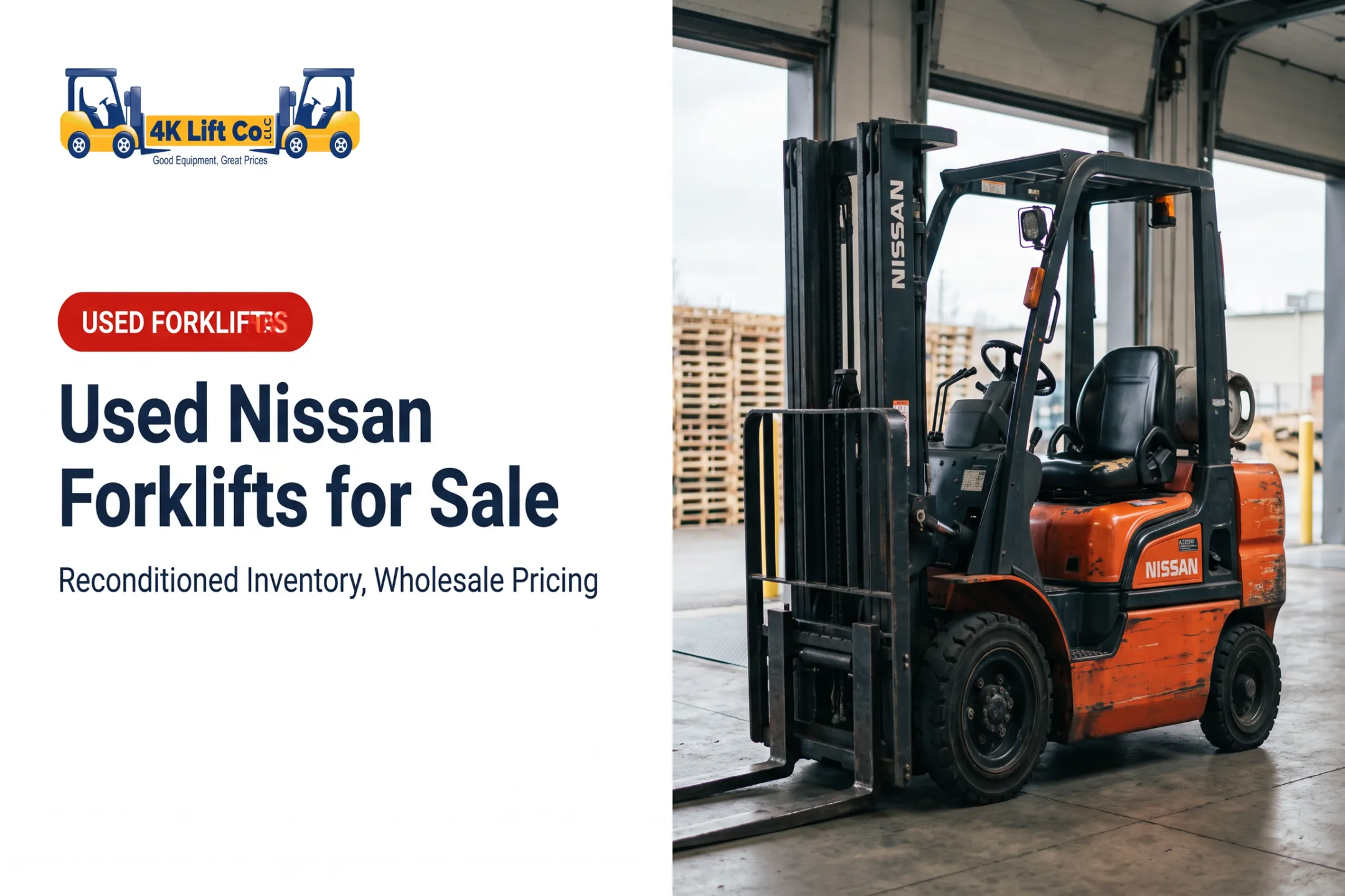 Used Nissan Forklifts for Sale