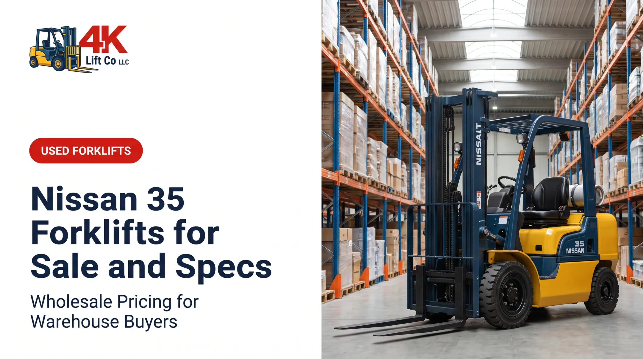 Nissan 35 Forklifts for Sale and Specs