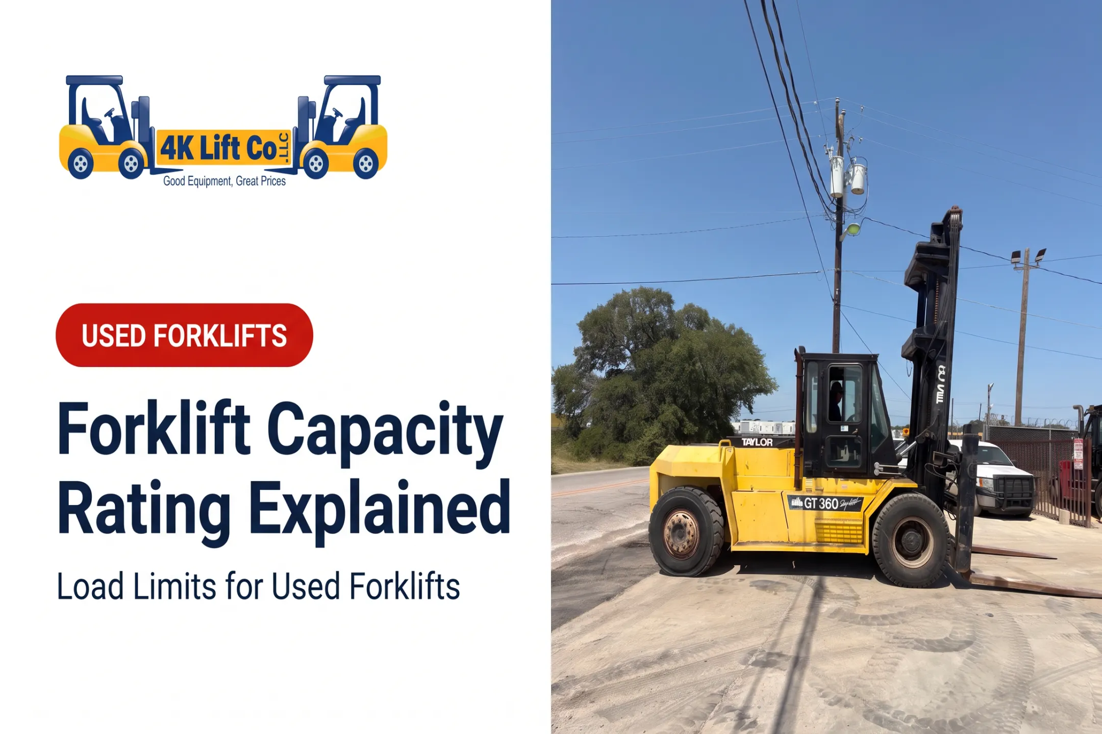 Forklift Capacity Rating Explained