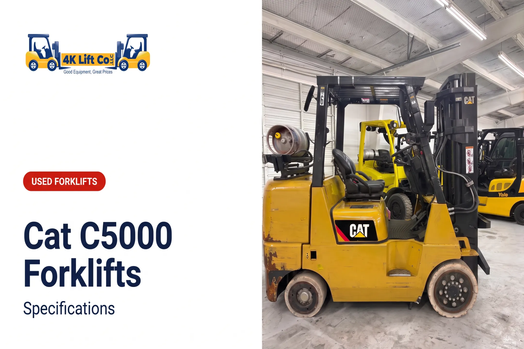 Cat C5000 Forklifts: Specifications