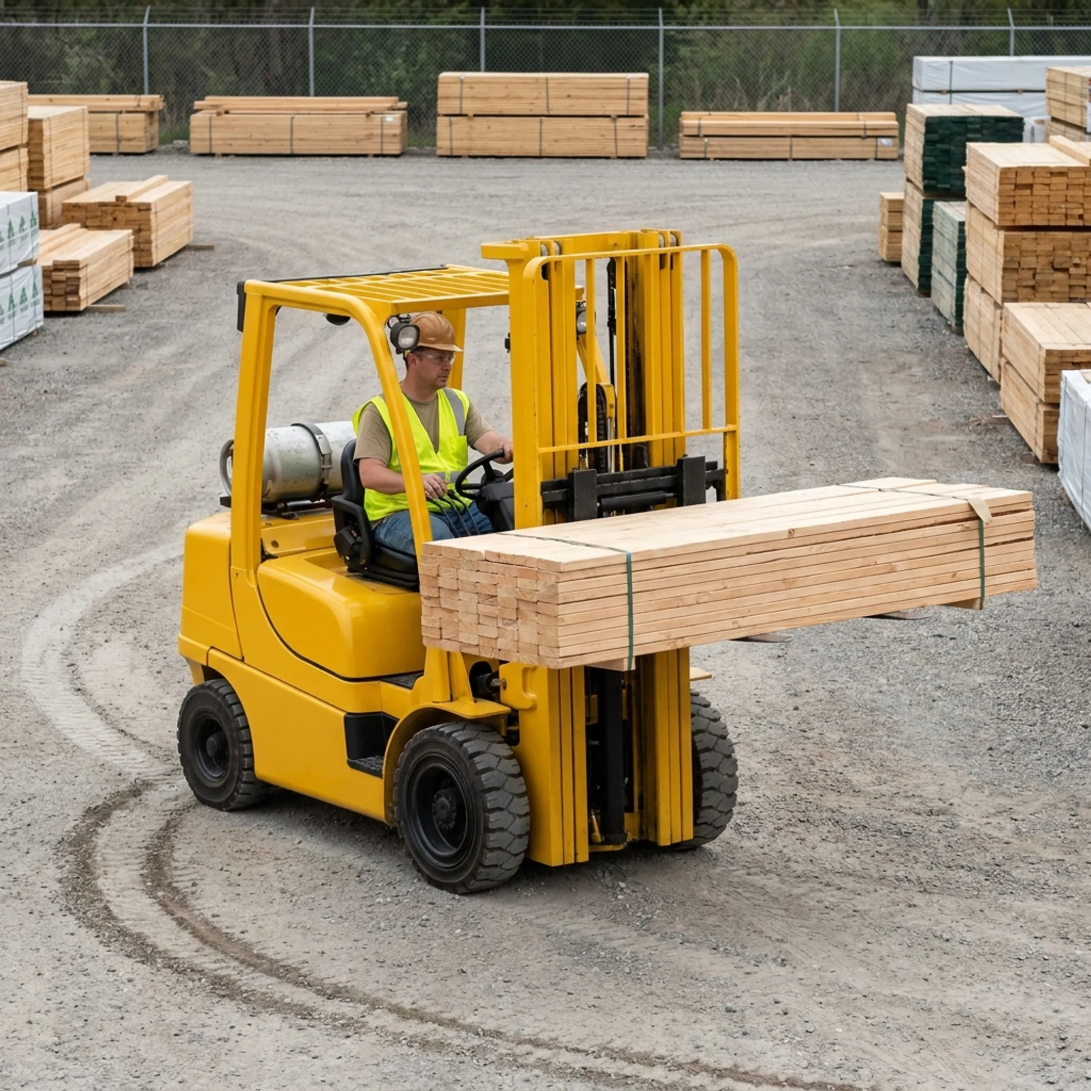 Construction and Building Material Yards