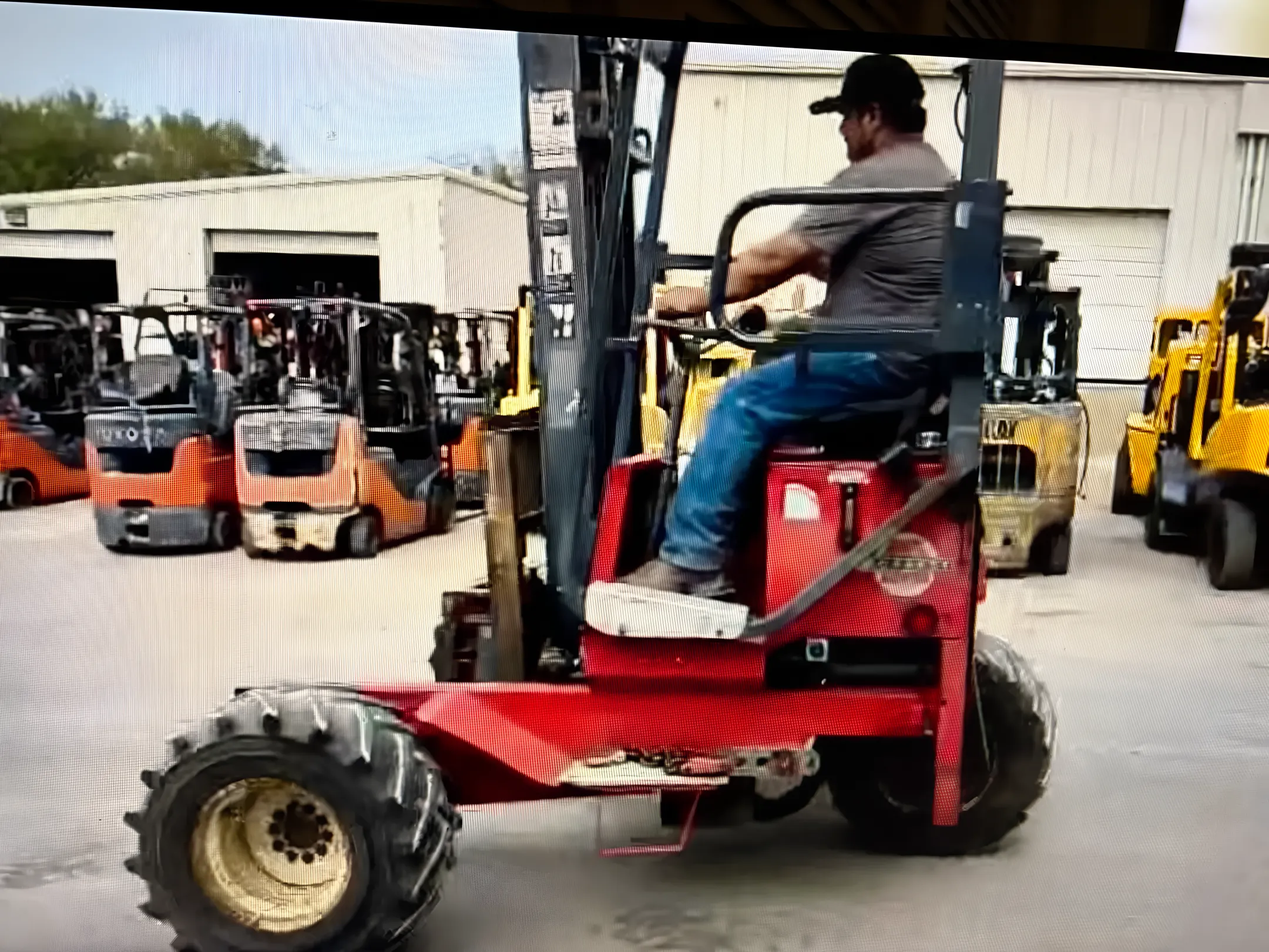 Logistics forklift operations