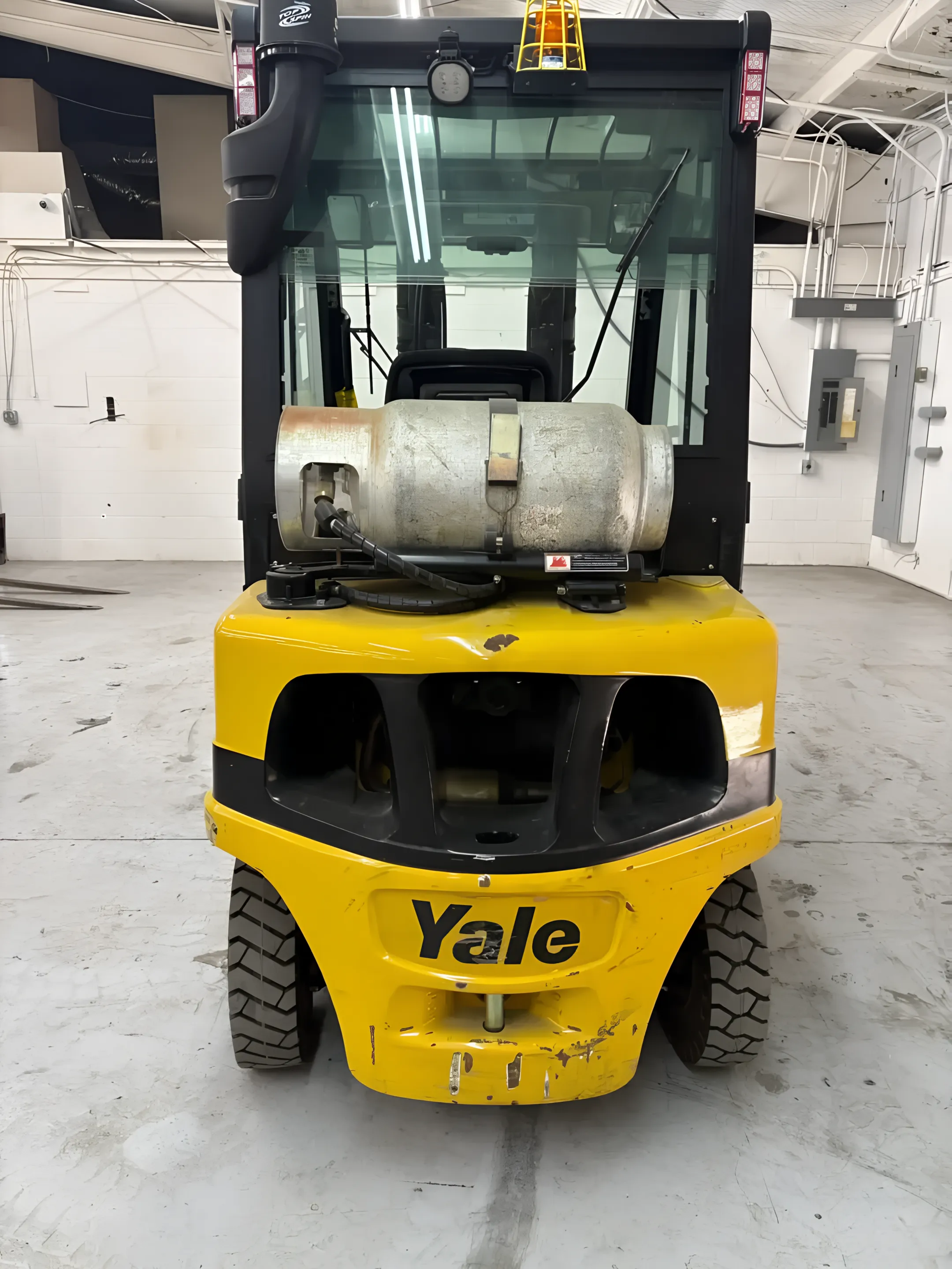 Manufacturing facility forklift operations