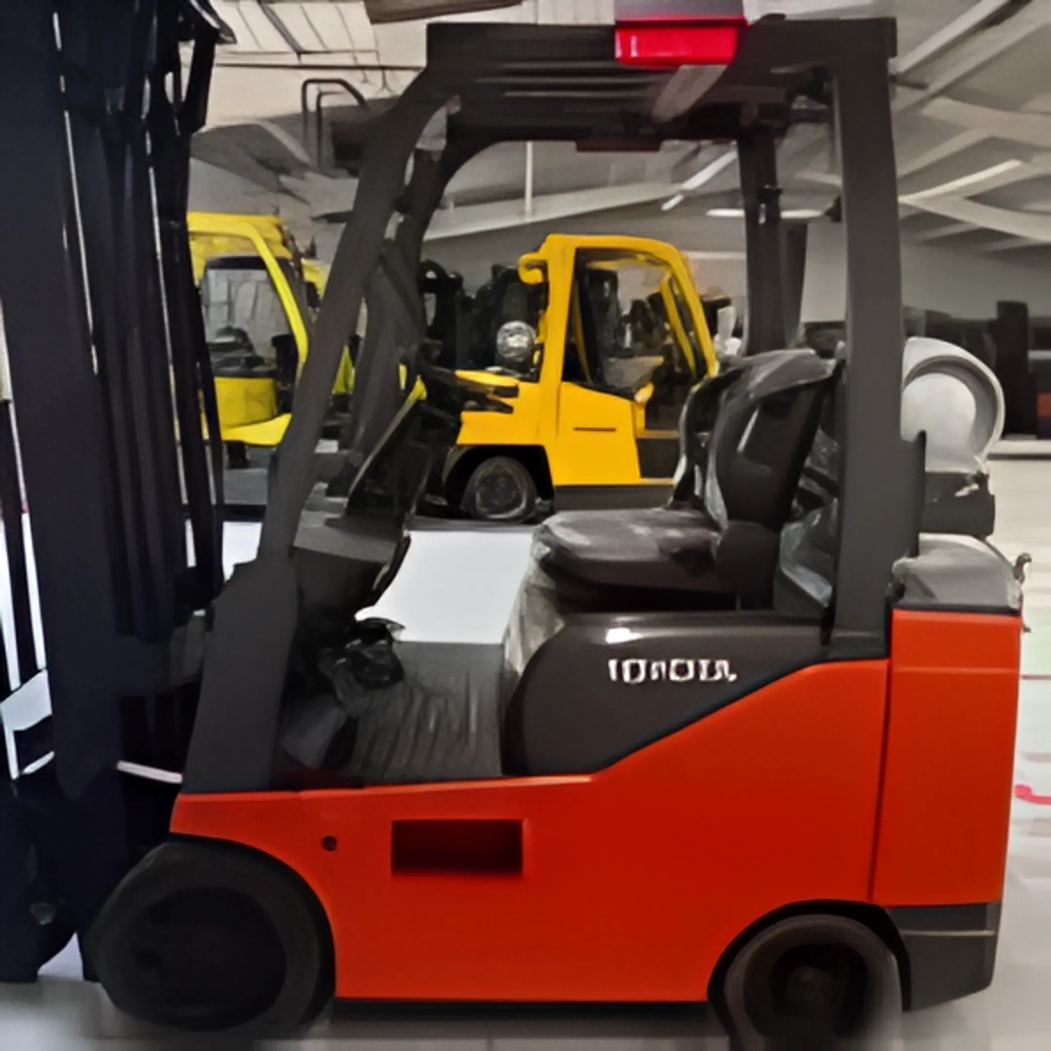 Warehouse operations with forklifts