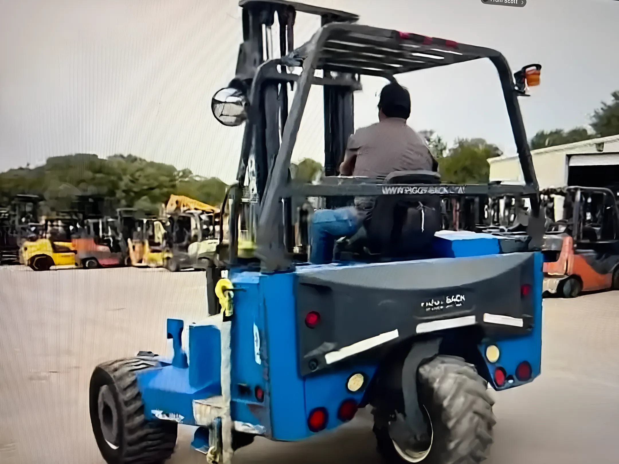 Distribution centre forklift operations