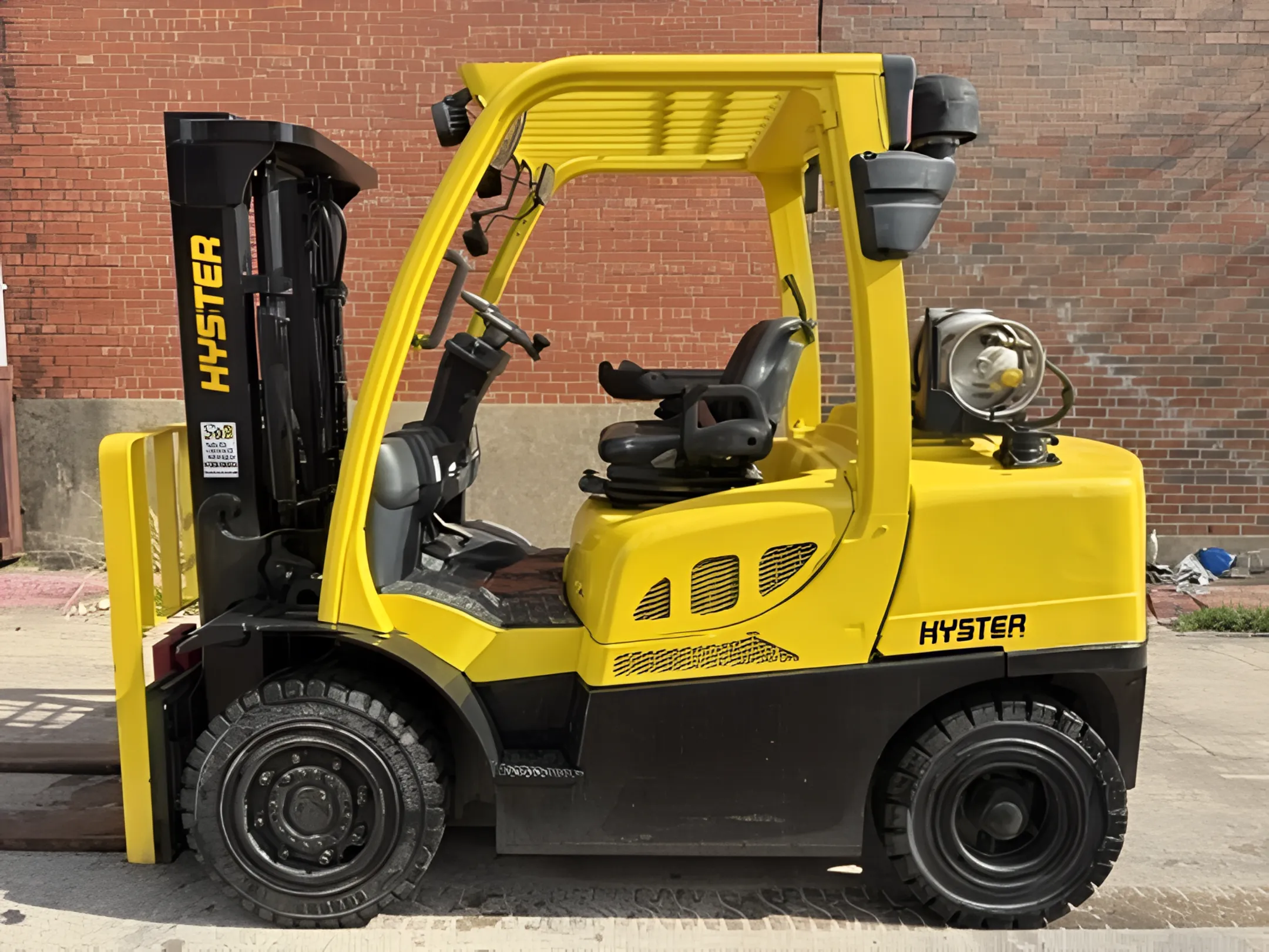 Manufacturing forklift operation