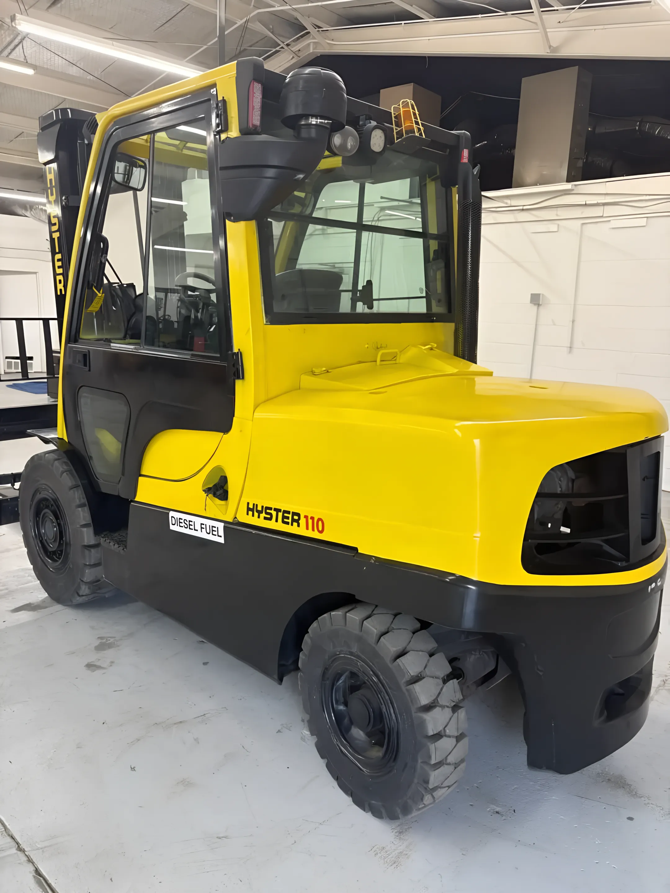 Manufacturing facility forklift operation