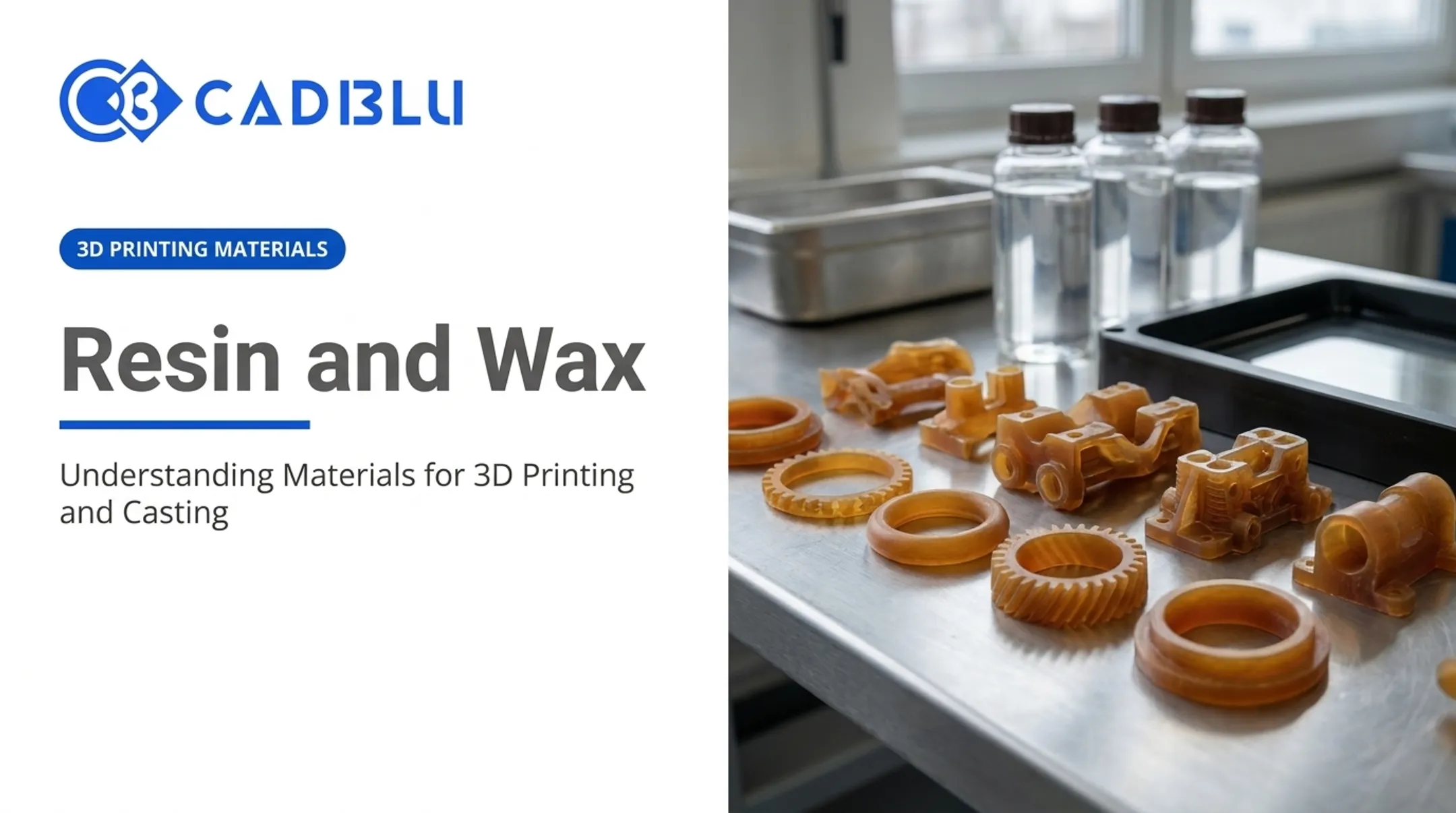 Resin and Wax: Understanding Materials for 3D Printing and Casting