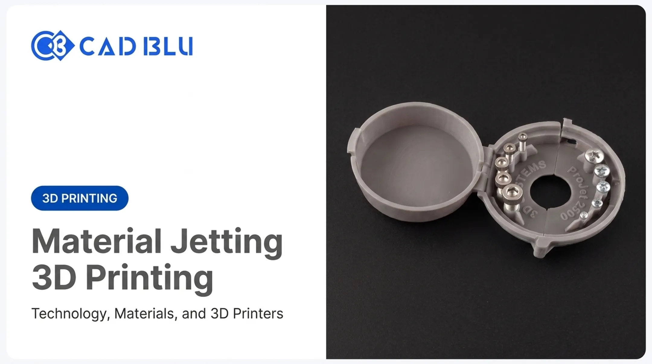 Material Jetting 3D Printing: Technology, Materials, and 3D Printers