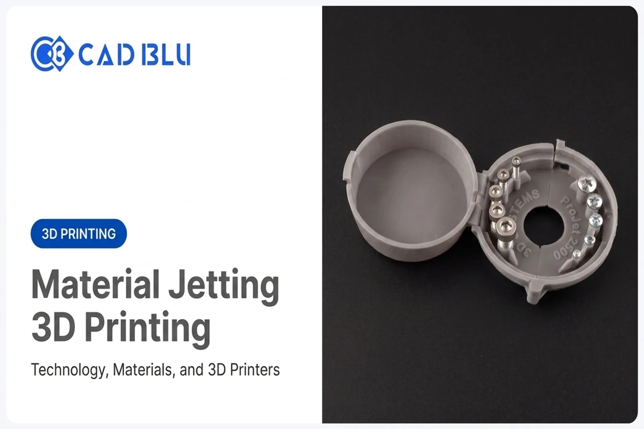 Material Jetting 3D Printing: Technology, Materials, and 3D Printers