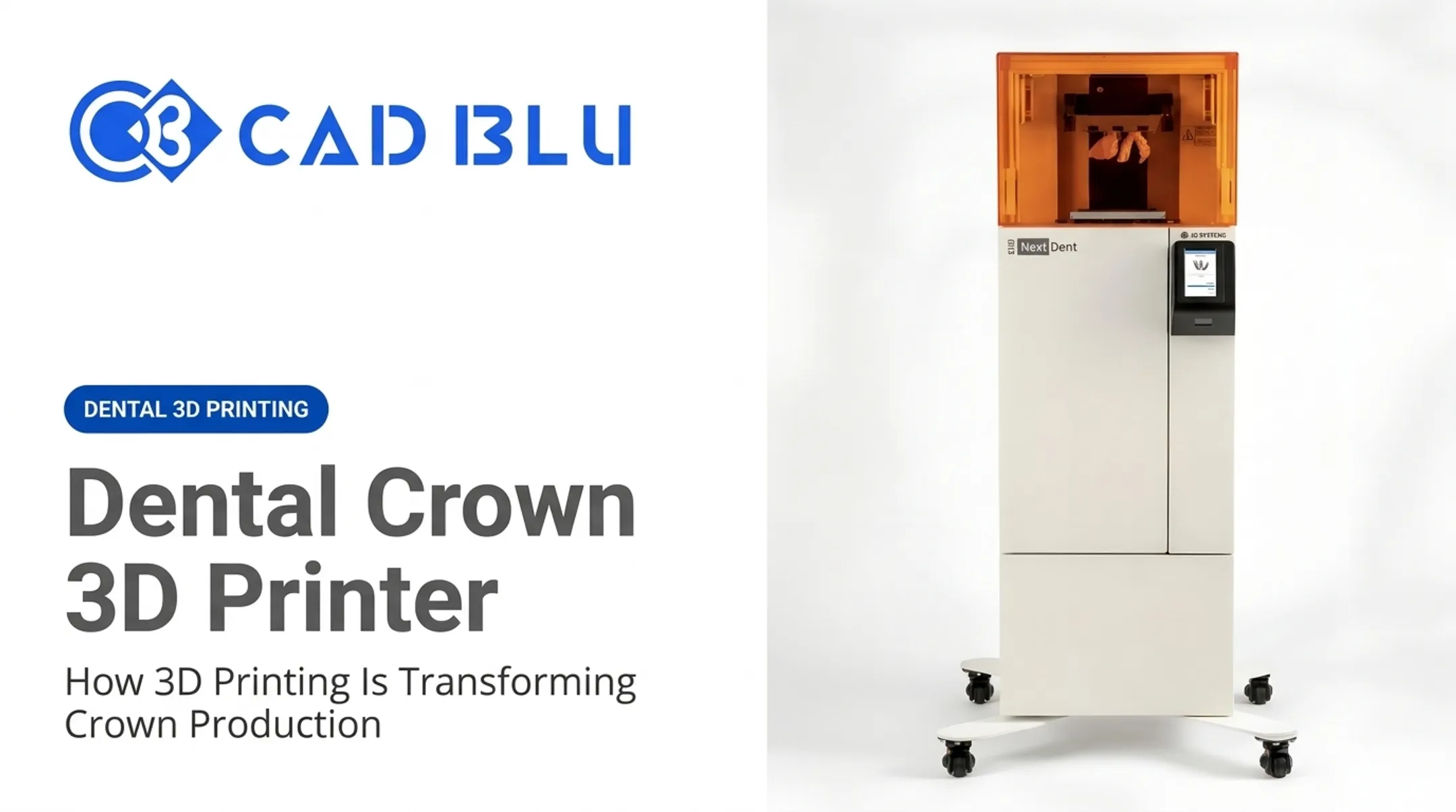 Dental Crown 3D Printer: How 3D Printing Is Transforming Crown Production