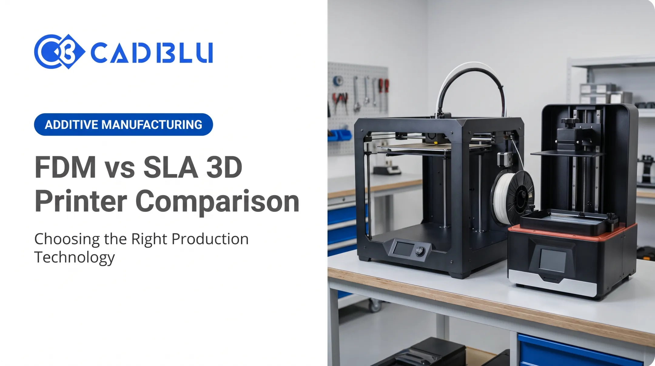 FDM vs SLA 3D Printer Comparison