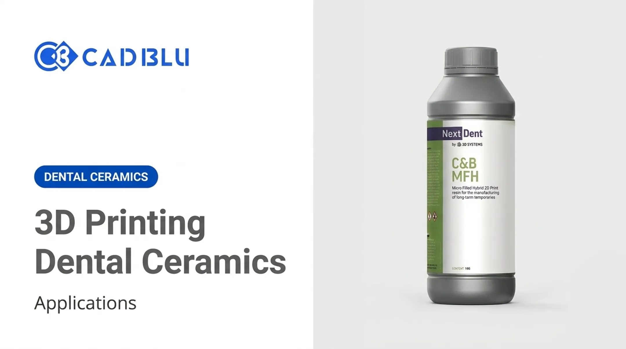 3D Printing Dental Ceramics: Applications