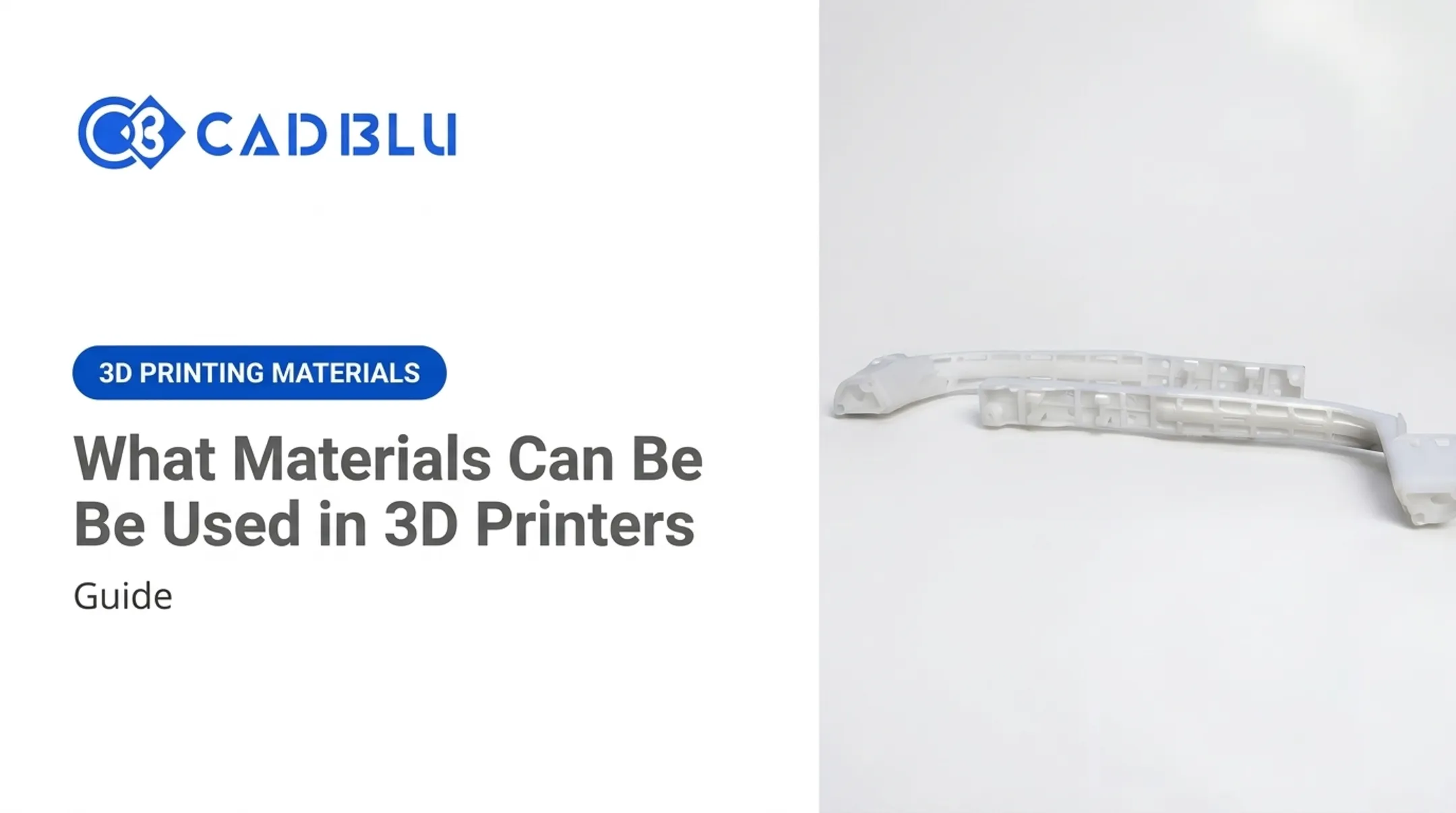 What Materials Can Be Used in 3D Printers: Guide