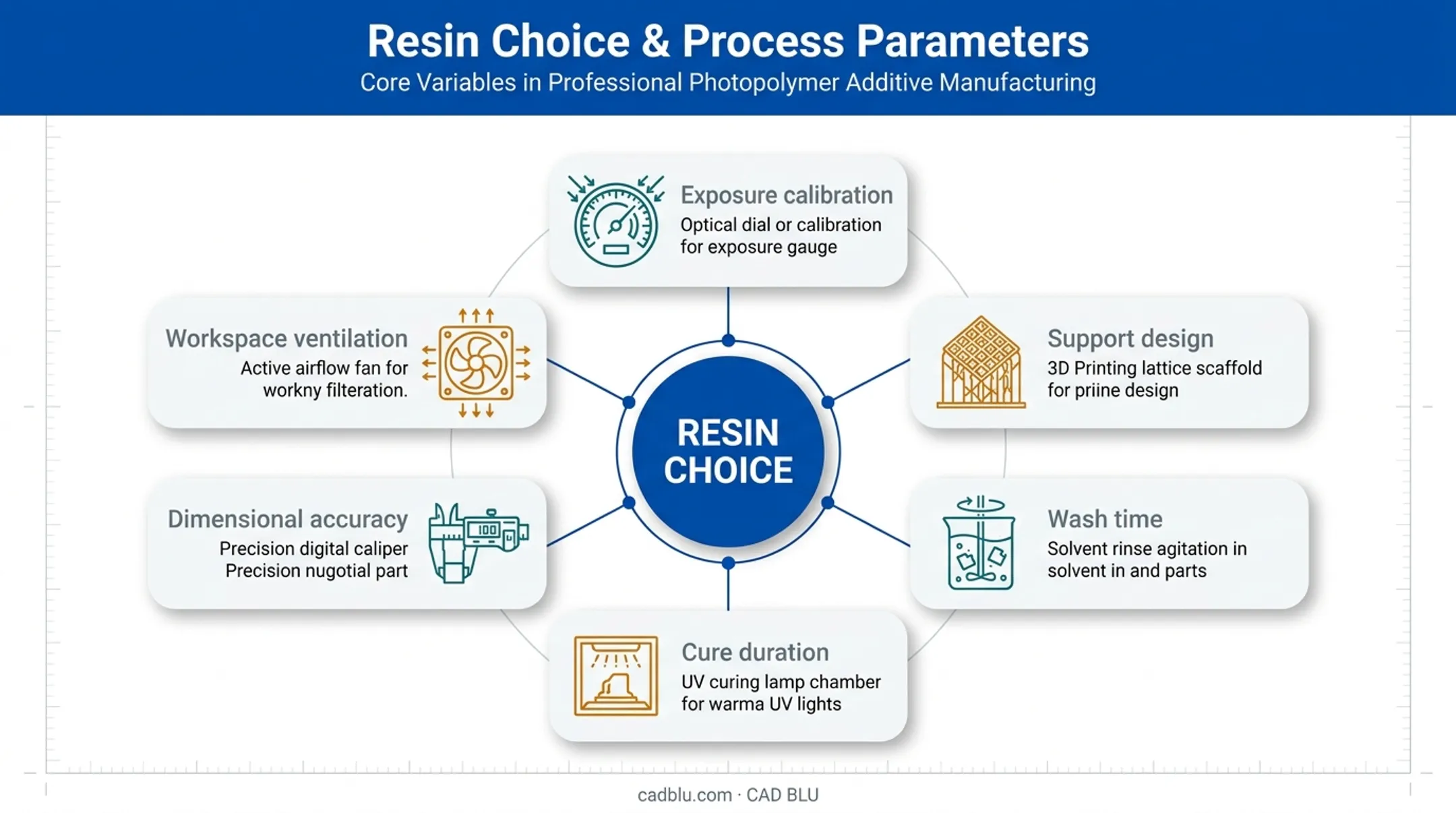 How resin choice affects 3D printing workflow and part quality