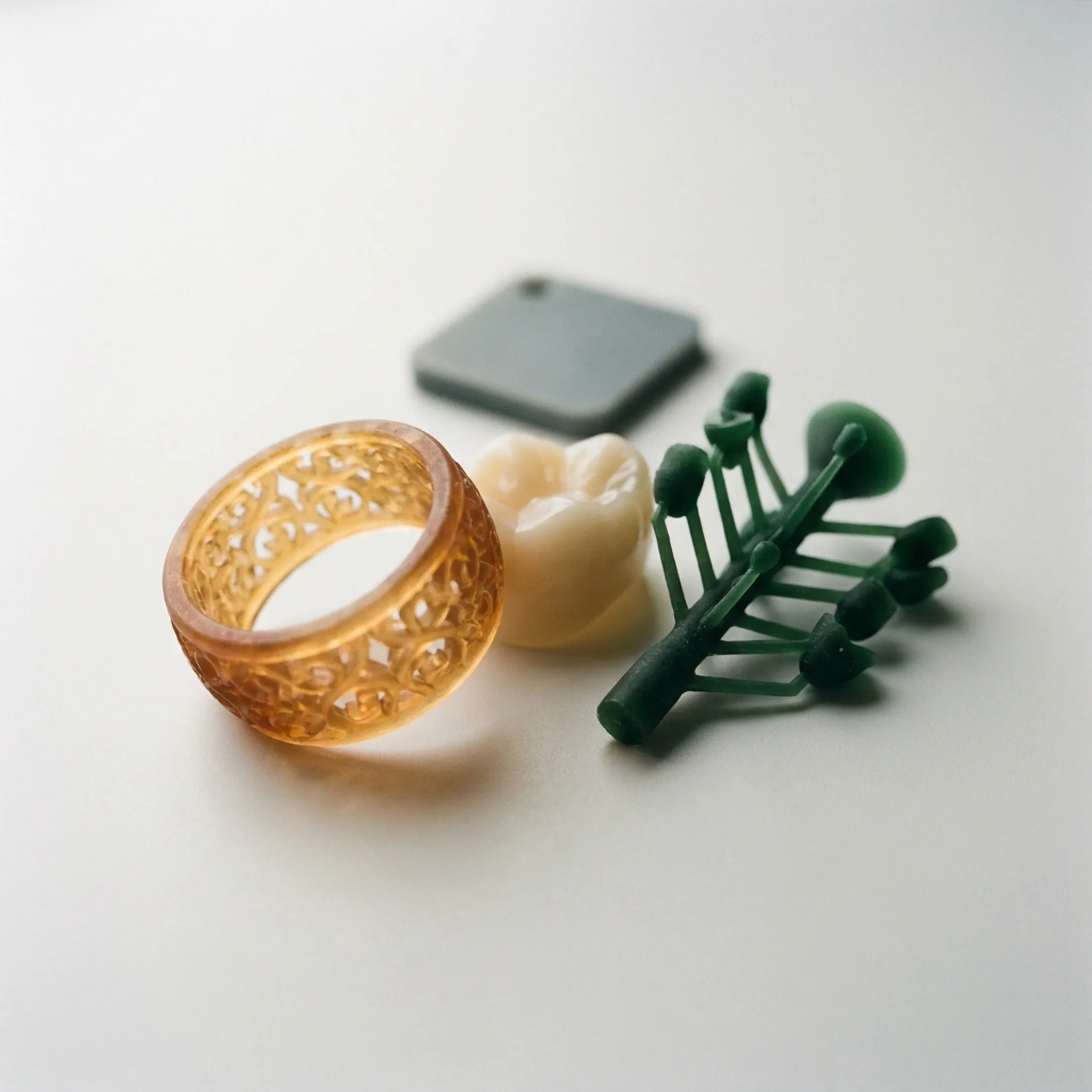 High precision 3D printed parts made from VisiJet materials