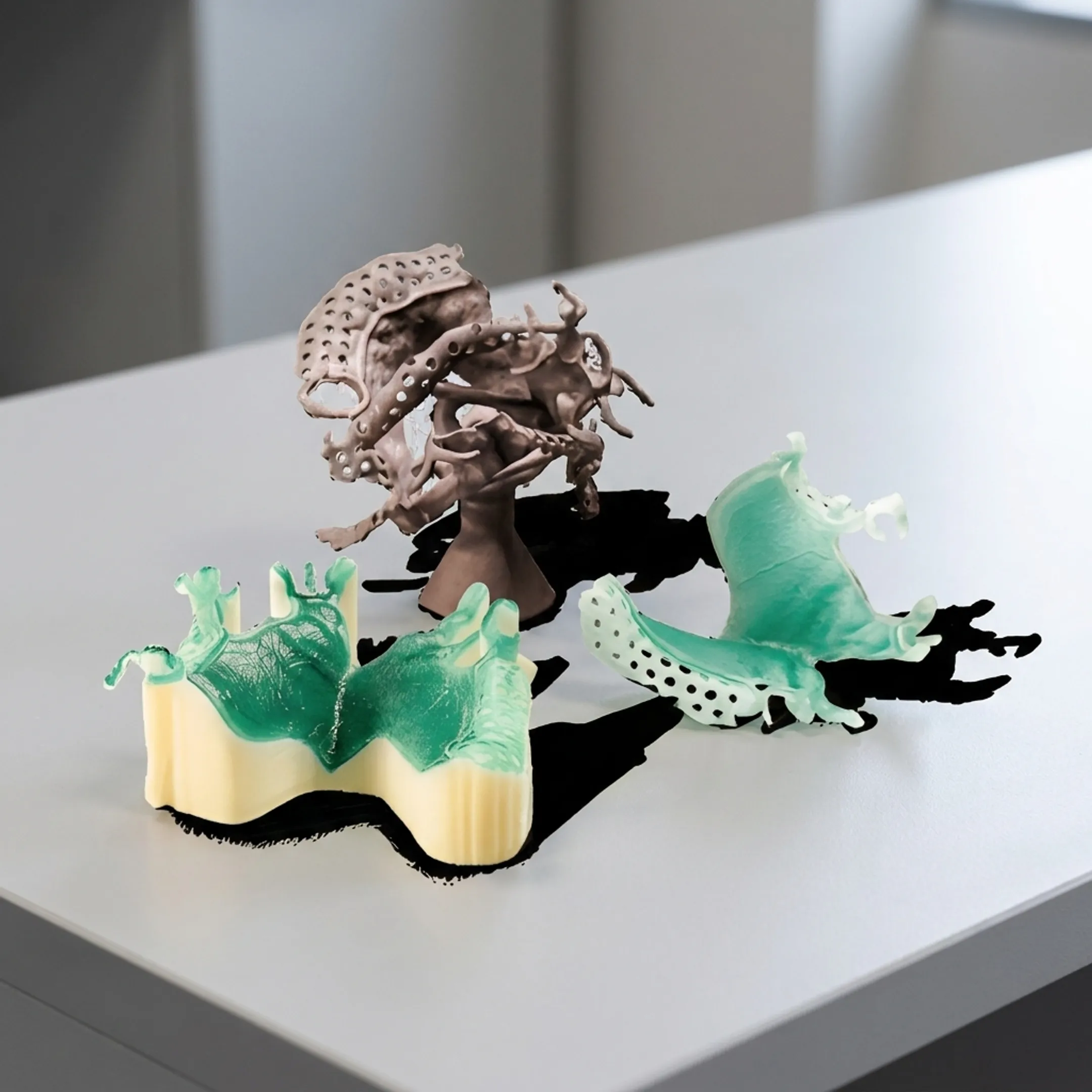 Detailed casting pattern 3D printed with VisiJet material