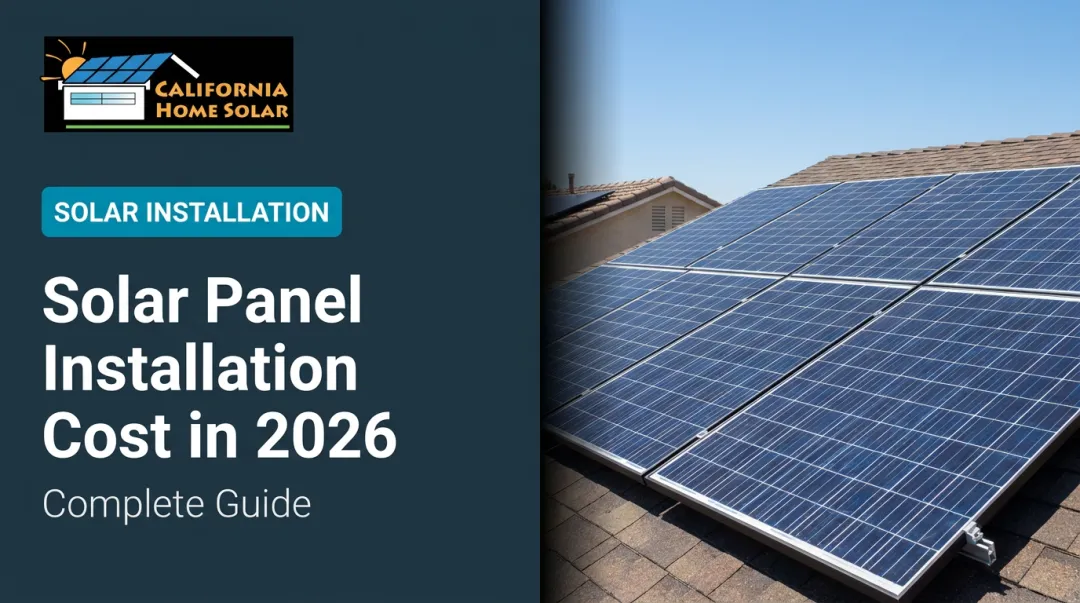Solar Panel Installation Cost in 2026: Complete Guide