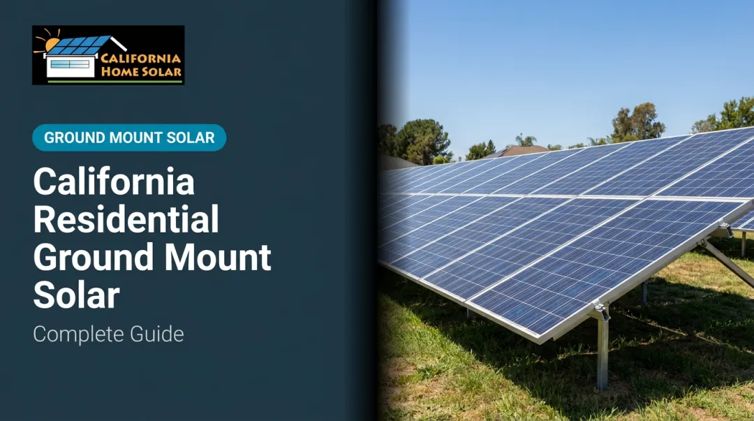 California Residential Ground Mount Solar: Complete Guide