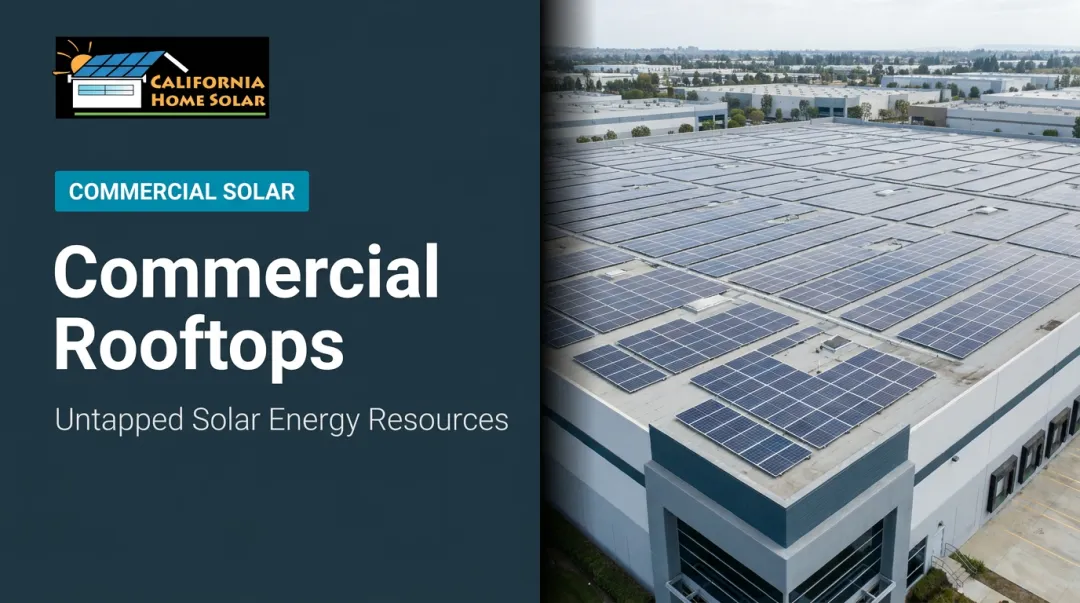 Commercial Rooftops: Untapped Solar Energy Resources
