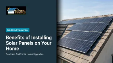 Benefits of Installing Solar Panels on Your Home