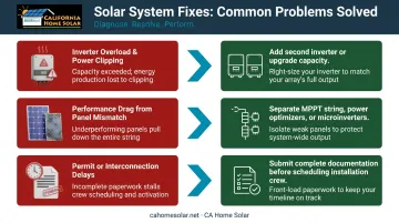 Three common solar expansion problems and their recommended technical fixes