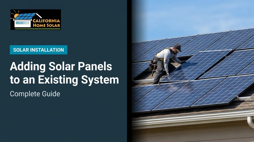 Adding Solar Panels to an Existing System: Complete Guide