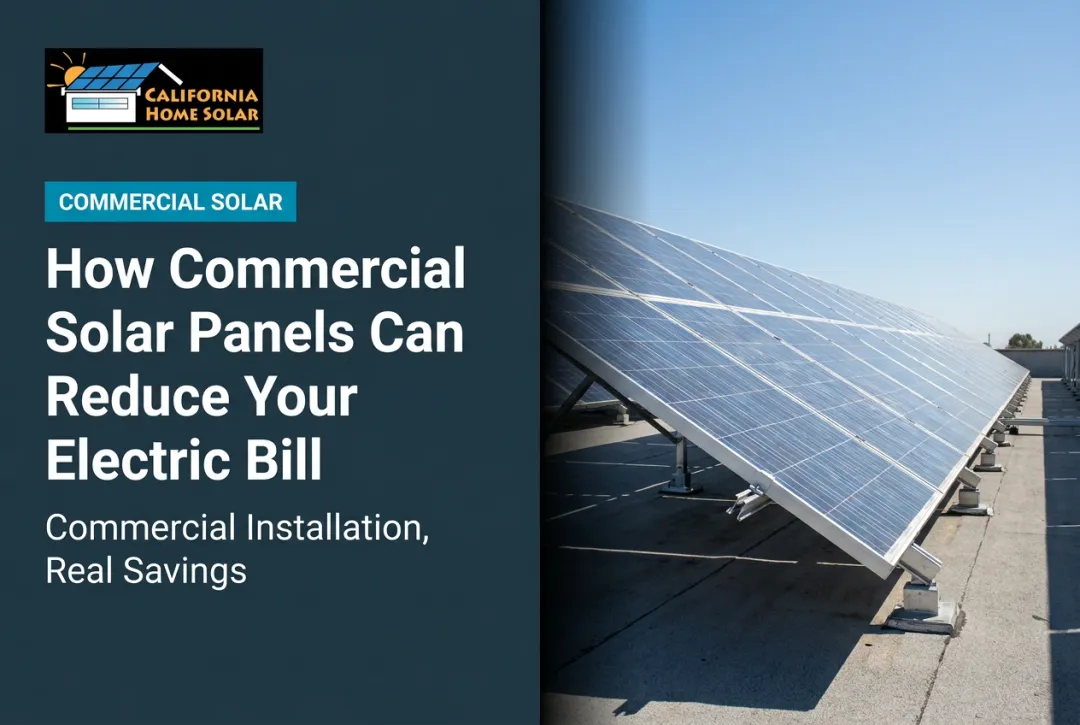 How Commercial Solar Panels Can Reduce Your Electric Bill