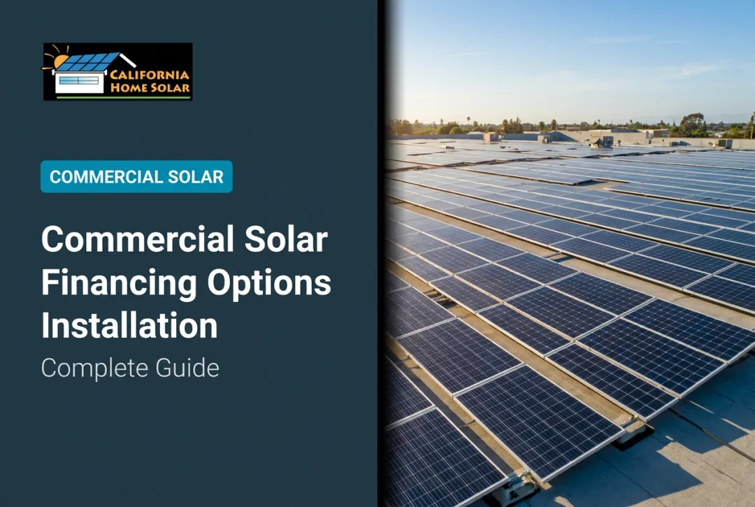 Commercial Solar Installation Financing Options: Complete Guide