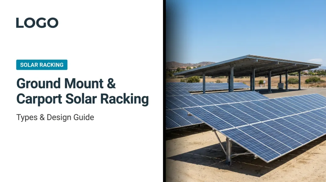 Ground Mount & Carport Solar Racking: Types & Design Guide