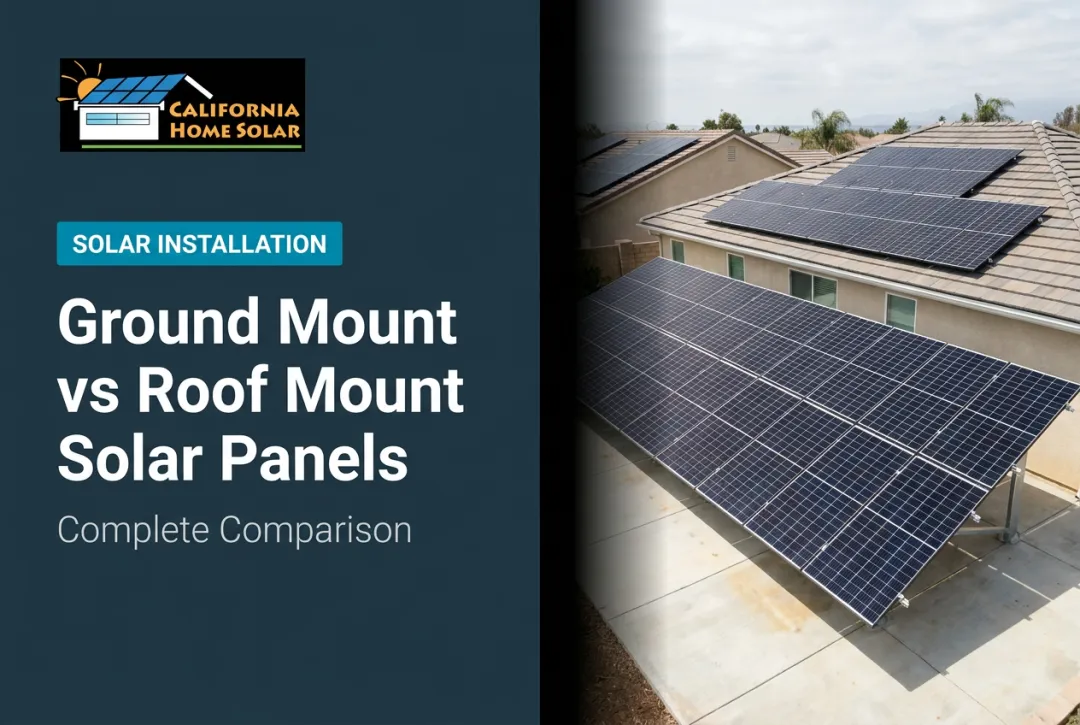 Ground Mount vs Roof Mount Solar Panels: Complete Comparison
