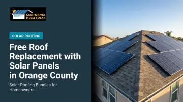 Free Roof Replacement with Solar Panels in Orange County