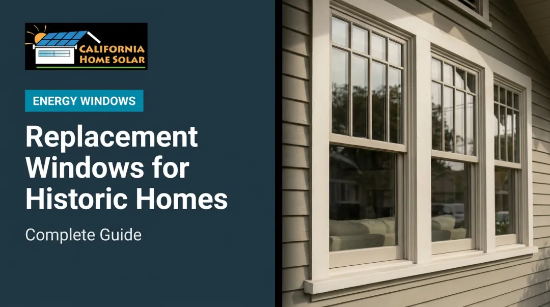 Replacement Windows for Historic Homes: Complete Guide