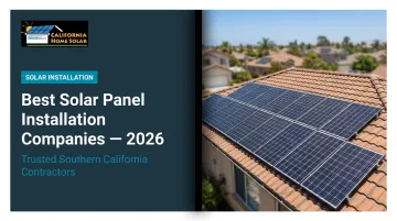 Best Solar Panel Installation Companies — 2026