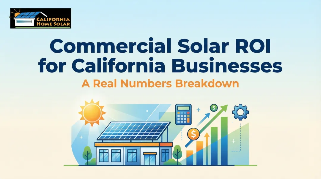 Cover image for Commercial Solar ROI for California Businesses: A Real Numbers Breakdown