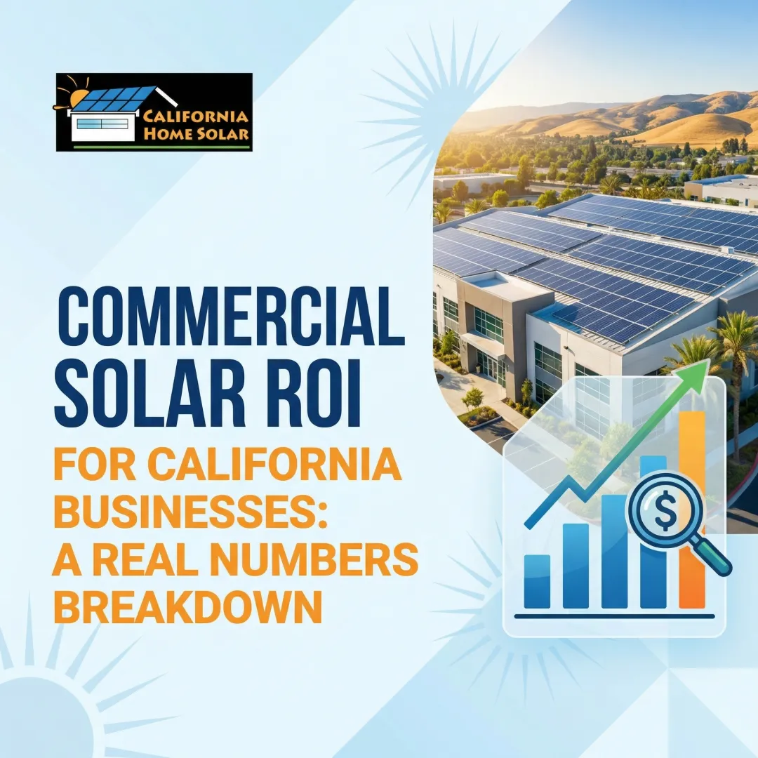 Commercial Solar ROI for California Businesses: A Real Numbers Breakdown