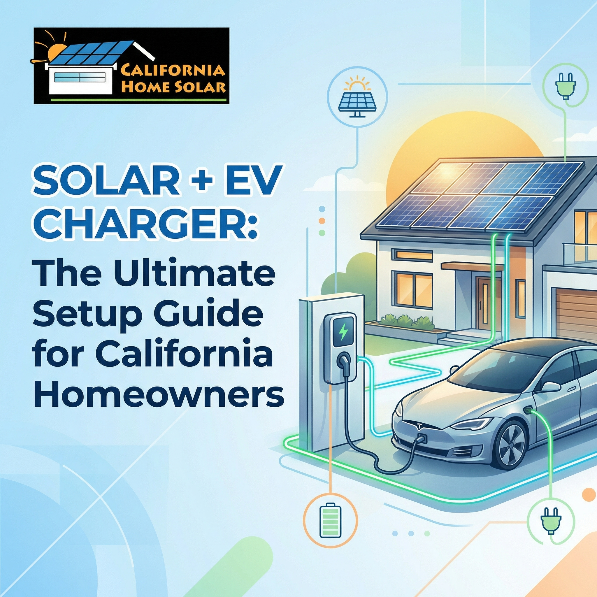 Solar + EV Charger: The Ultimate Setup Guide for California Homeowners