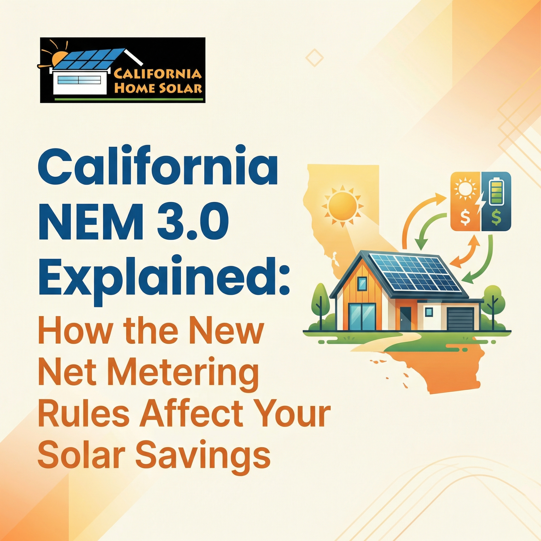 California NEM 3.0 Explained: How the New Net Metering Rules Affect Your Solar Savings