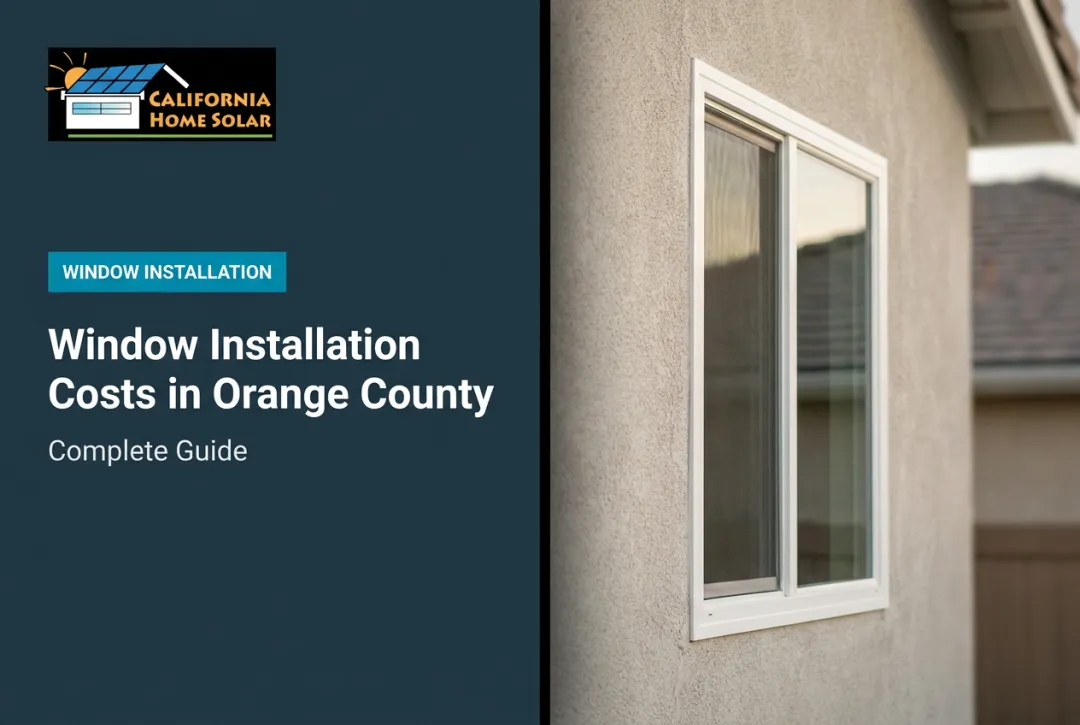 Window Installation Costs in Orange County: Complete Guide