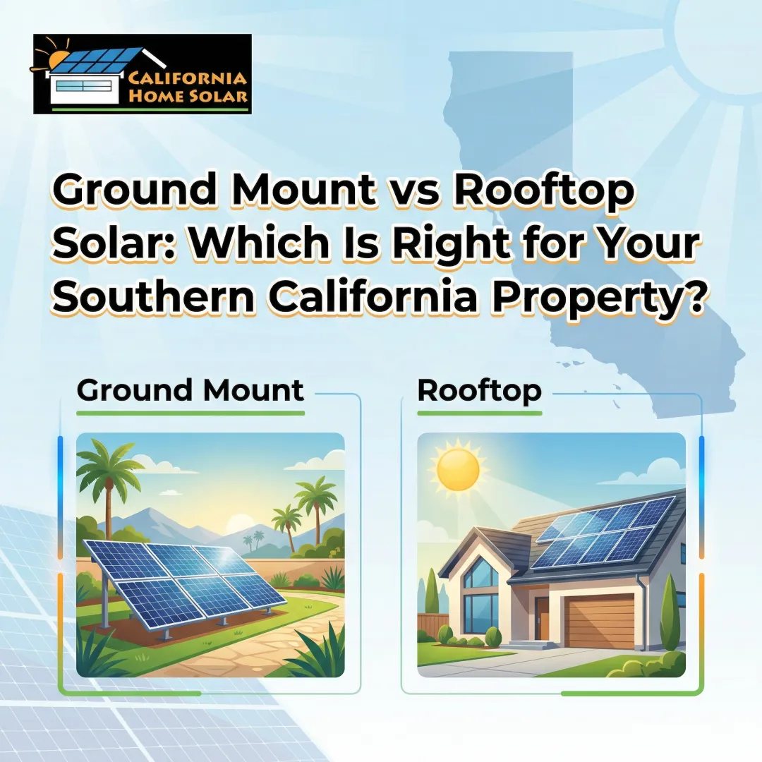 Ground Mount vs Rooftop Solar: Which Is Right for Your Southern California Property?