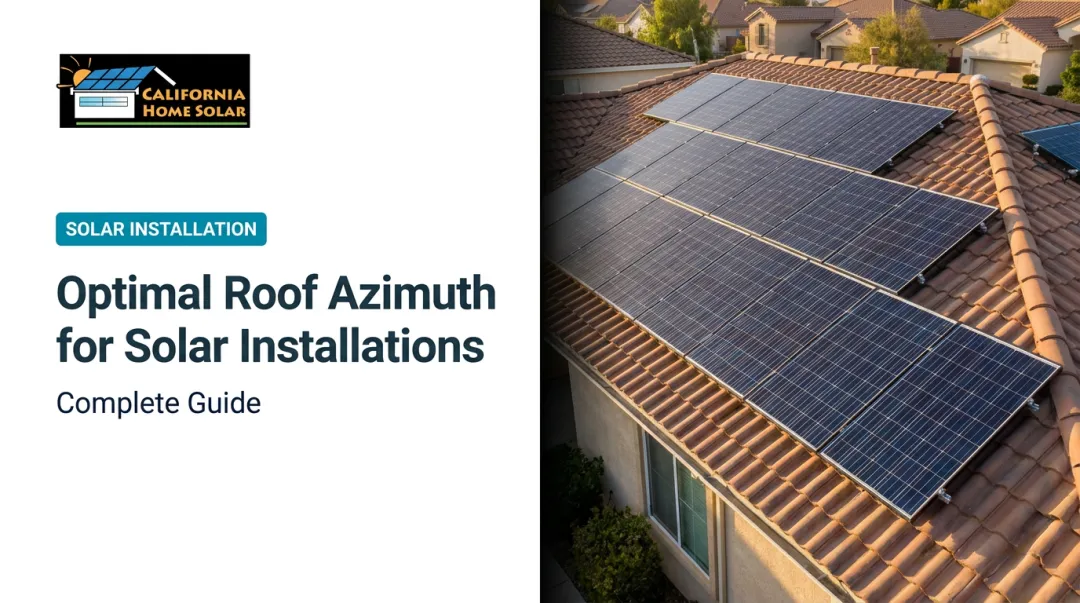 Optimal Roof Azimuth for Solar Installations: Complete Guide