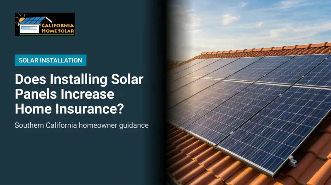 Does Installing Solar Panels Increase Home Insurance?
