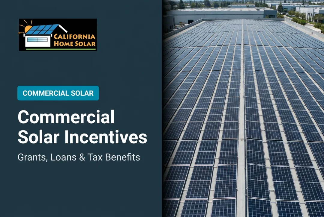 Commercial Solar Incentives: Grants, Loans & Tax Benefits