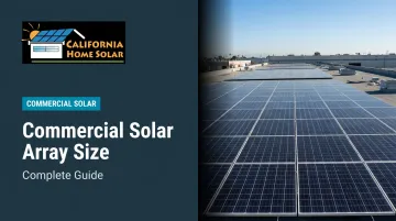 Commercial Solar Array Size: Complete Guide