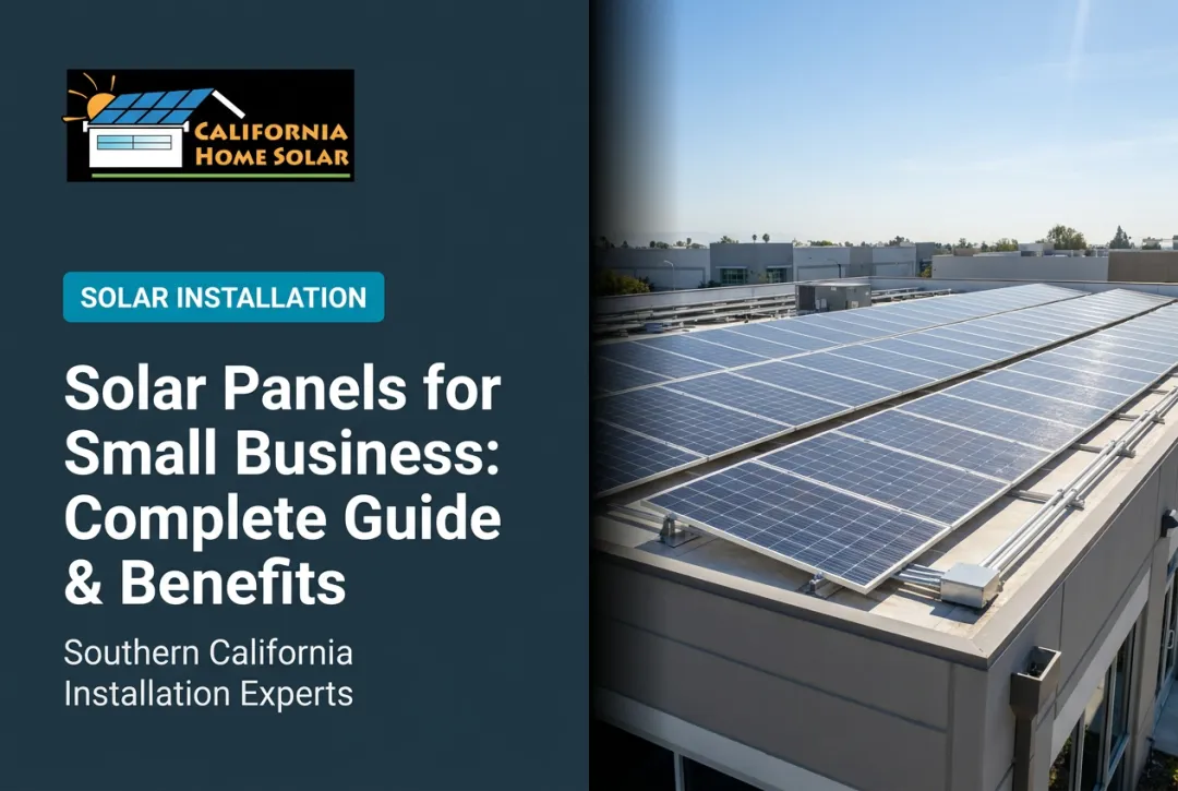 Solar Panels for Small Business: Complete Guide & Benefits