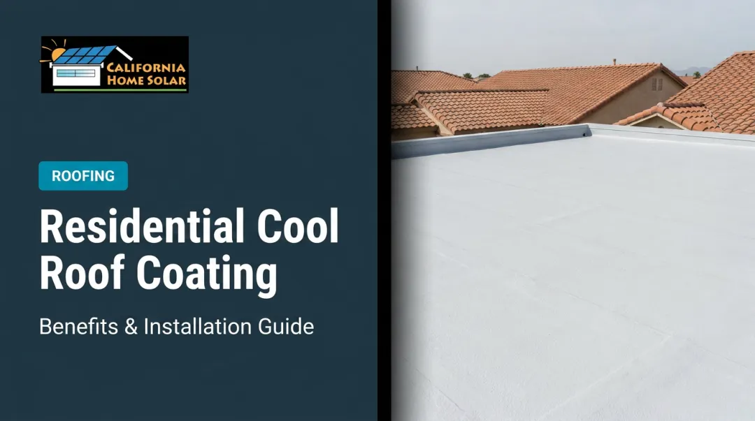 Residential Cool Roof Coating: Benefits & Installation Guide