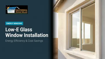 Low-E Glass Window Installation: Energy Efficiency & Cost Savings